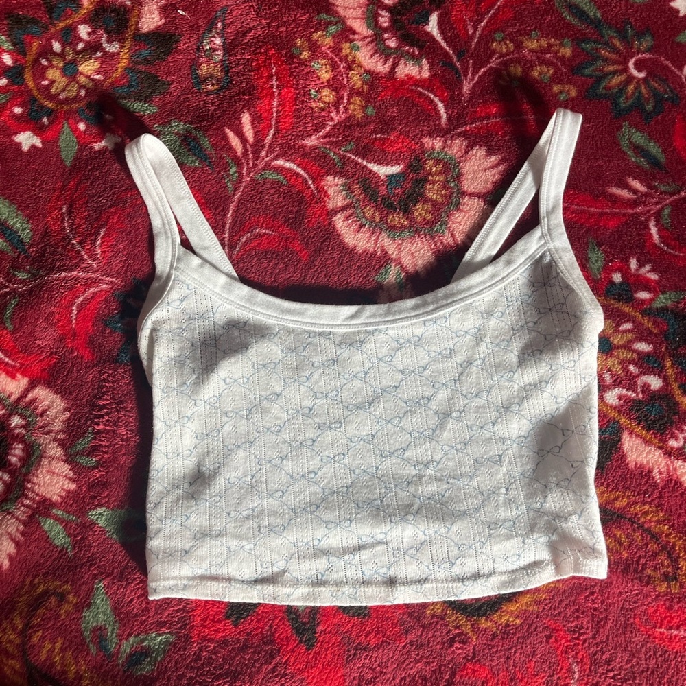 Stylish Bow White Crop Top